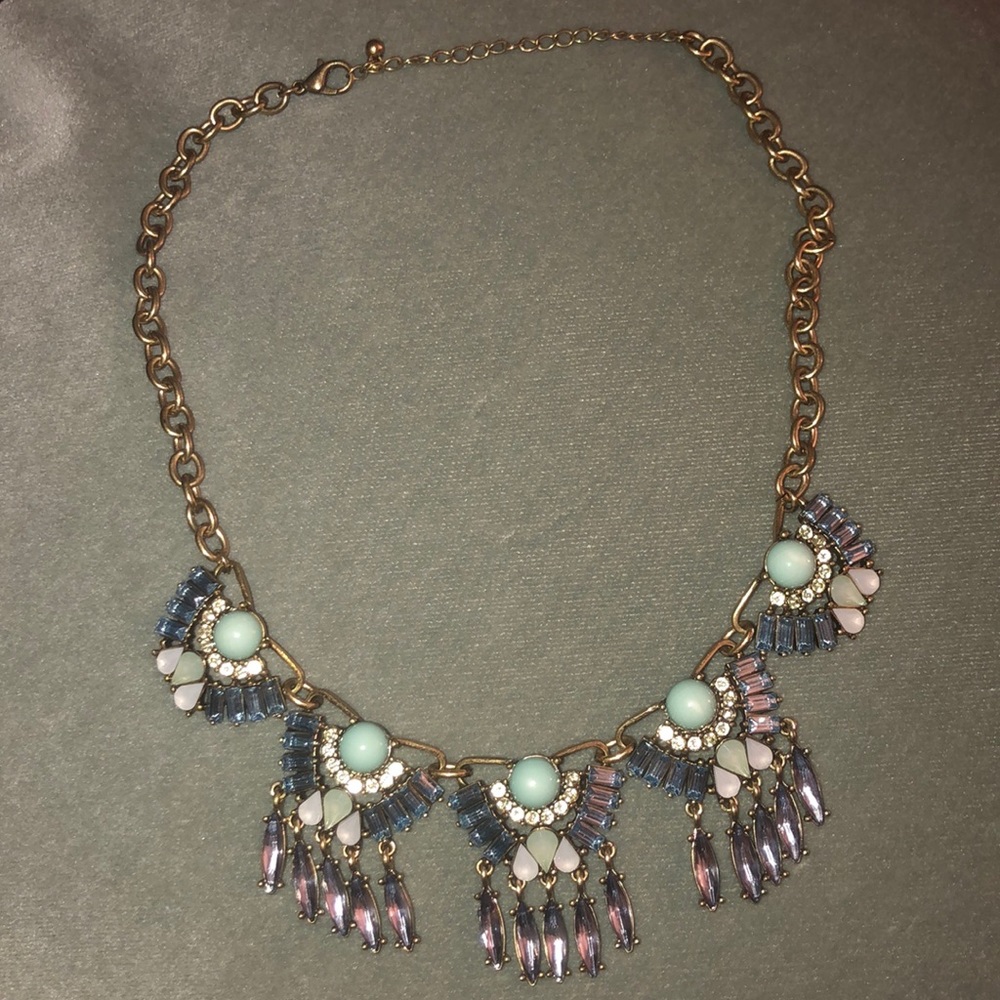 Crystal statement necklace - Picture 2 of 2